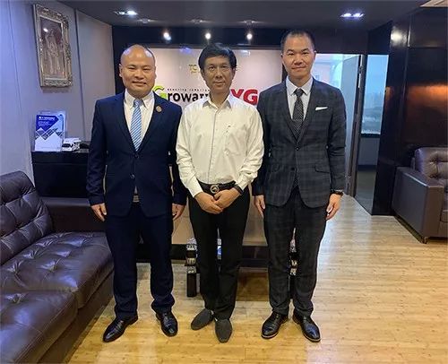 Three Lions International (Thailand) Company visited Thailand Beijing Chamber of Commerce